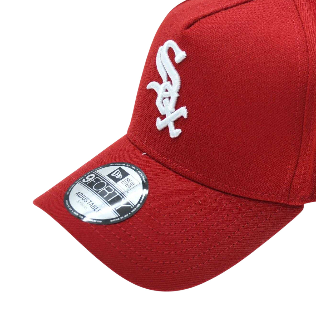 Red-White - Side - New Era Unisex Adult Chicago White Sox Baseball Cap