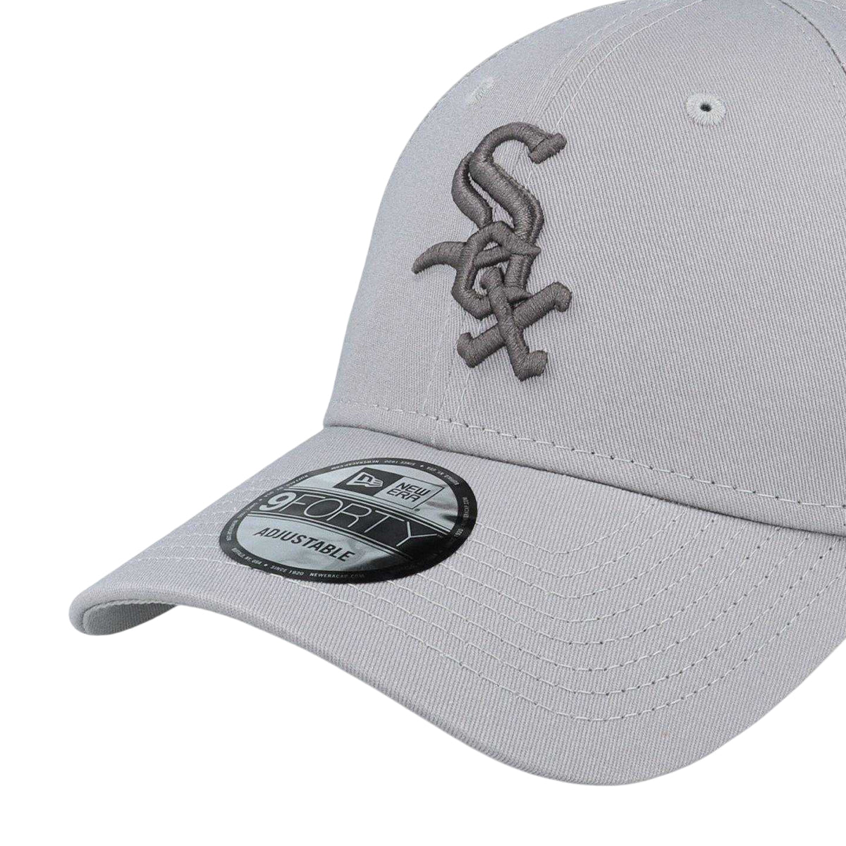 Grey-White - Side - New Era Unisex Adult Chicago White Sox Baseball Cap