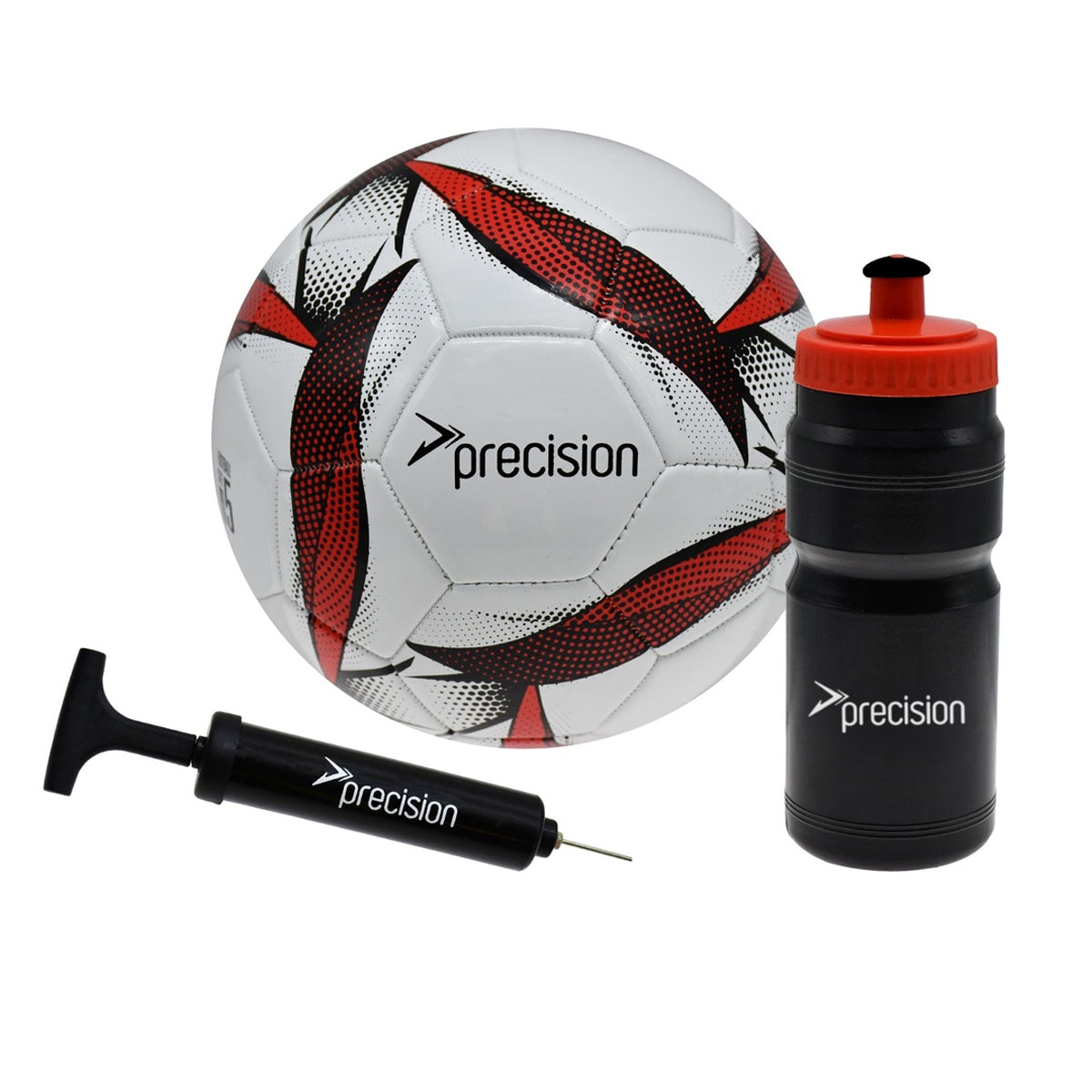 Black-White-Red - Front - Precision Football Gift Set