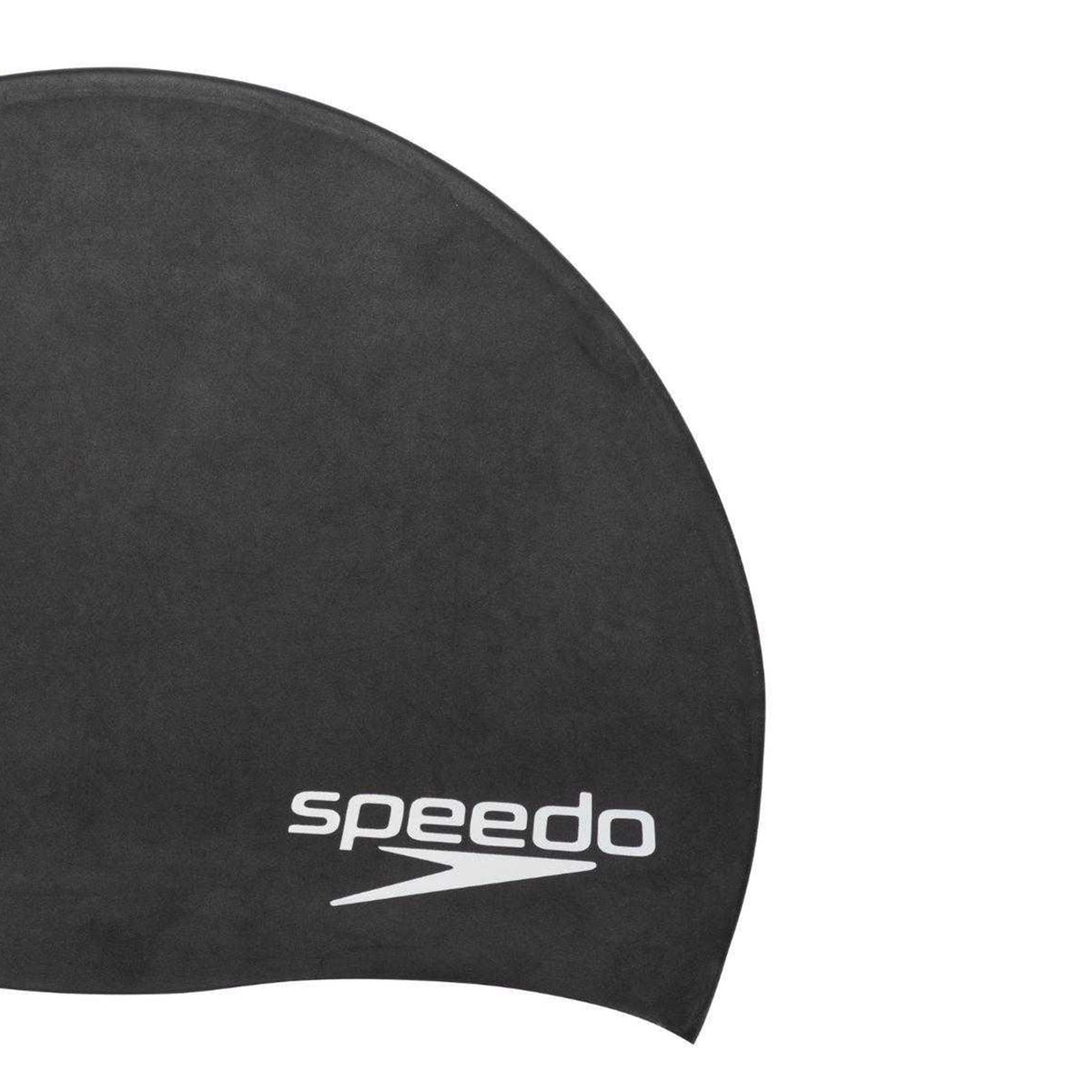 Black - Back - Speedo Childrens-Kids Biofuse Swim Cap