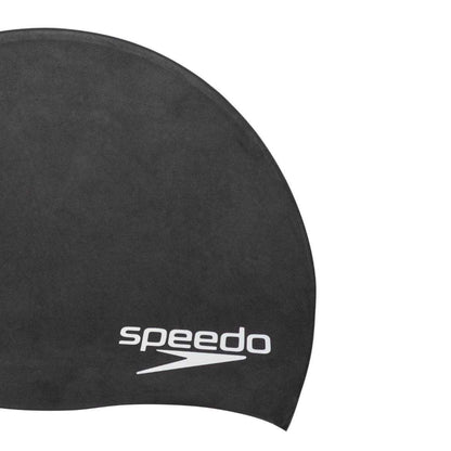 Black - Back - Speedo Childrens-Kids Biofuse Swim Cap