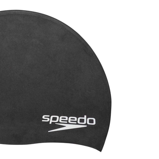 Black - Back - Speedo Childrens-Kids Biofuse Swim Cap