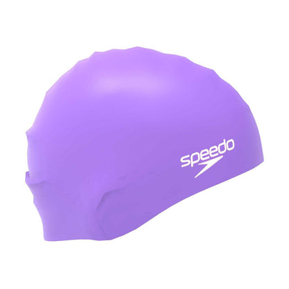 Purple - Front - Speedo Unisex Adult Biofuse Swimming Cap
