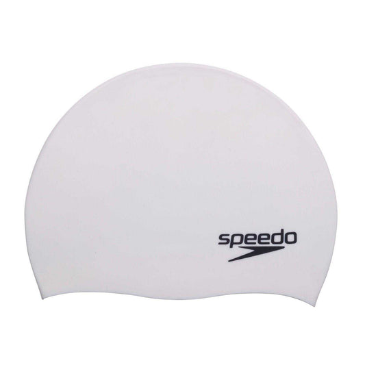 White - Front - Speedo Unisex Adult Biofuse Swimming Cap