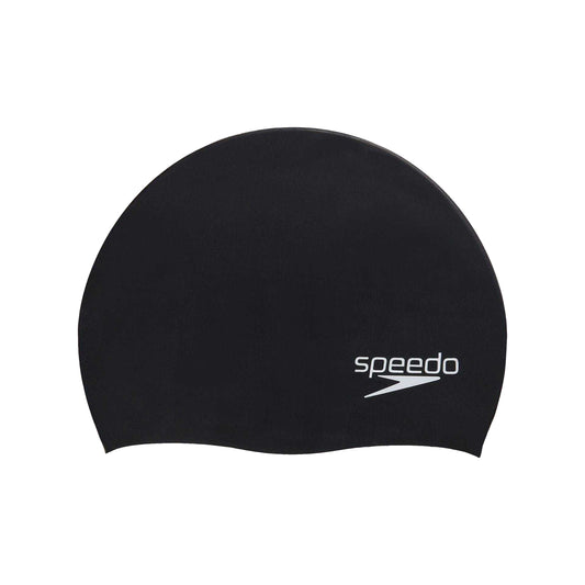 Black - Front - Speedo Unisex Adult Biofuse Swimming Cap