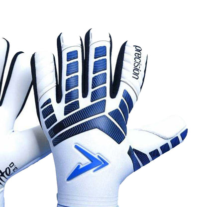 White - Back - Precision Childrens-Kids Elite 3.0 Giga Goalkeeper Gloves