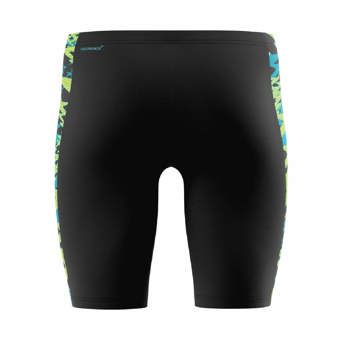 Anthracite-Teal - Back - Speedo Mens Hyperboom Splice Jammer Shorts