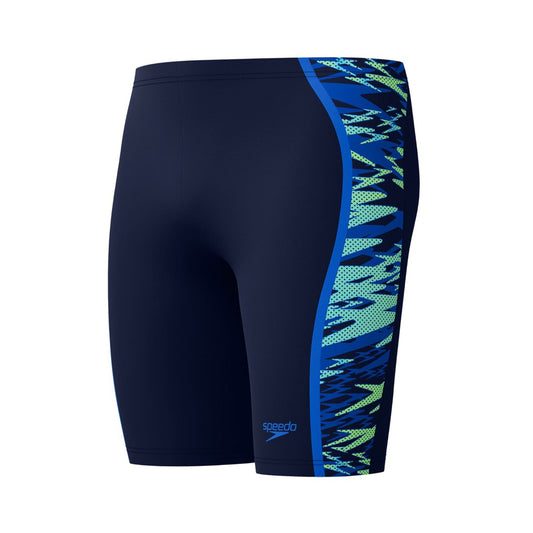 Peacoat - Front - Speedo Mens Hyperboom Splice Jammer Shorts