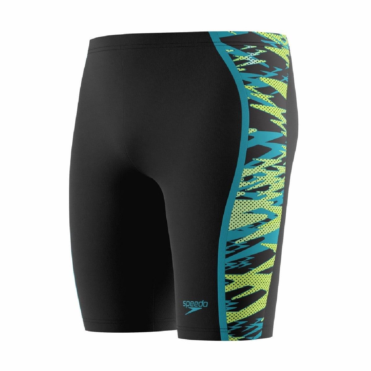 Anthracite-Teal - Front - Speedo Mens Hyperboom Splice Jammer Shorts