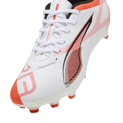 White-Black-Red - Close up - Puma Mens Ultra 5 Play Football Boots
