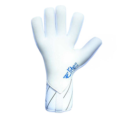 White-Black - Back - Precision Unisex Adult Elite 3.0 Contact Goalkeeper Gloves