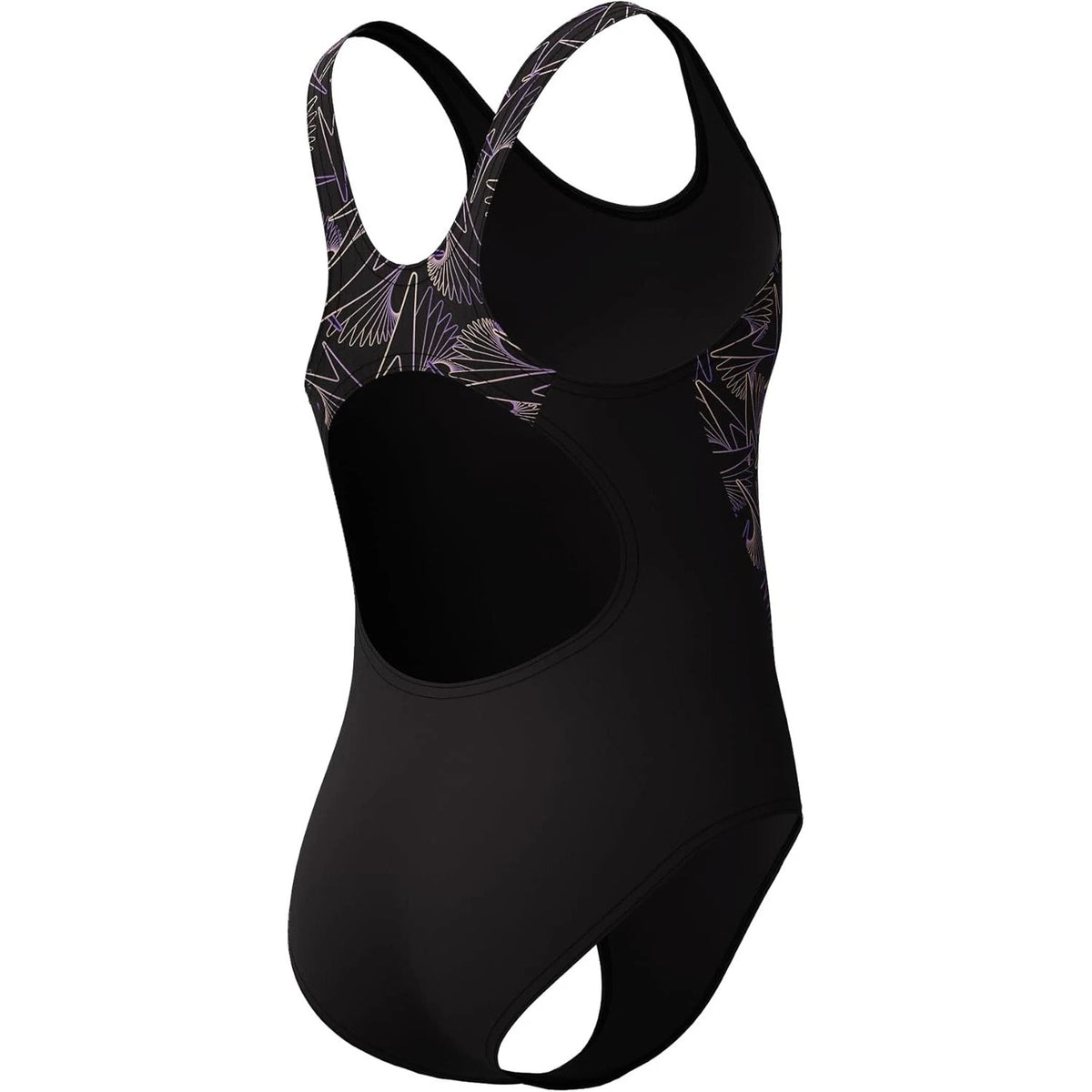 Peach - Lifestyle - Speedo Childrens-Kids Hyperboom Splice Muscleback One Piece Swimsuit