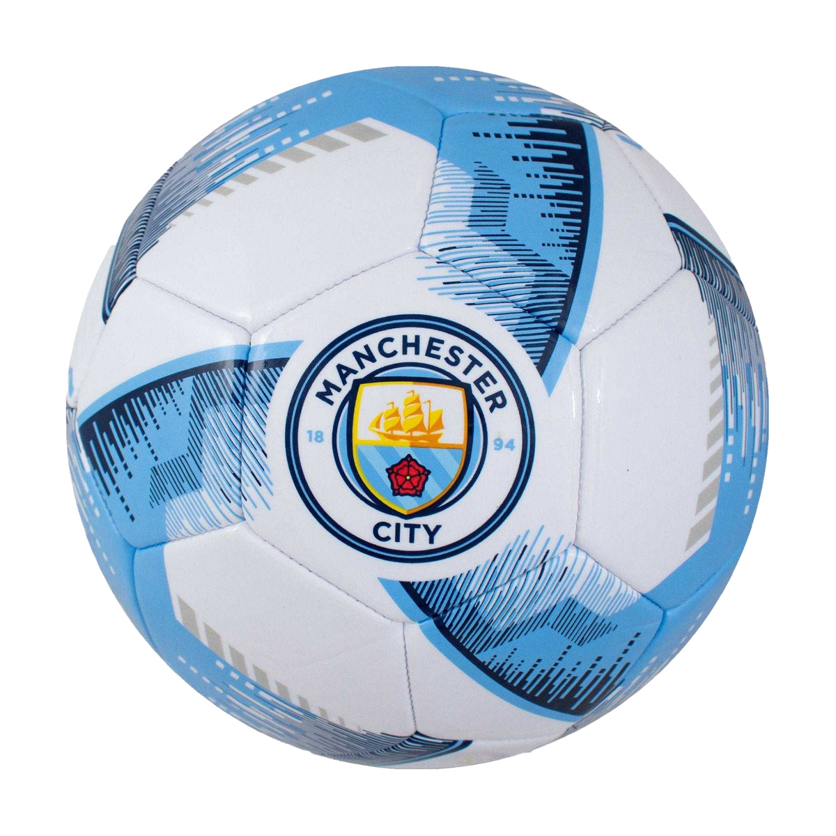 White-Blue - Front - Manchester City FC Blitz Football
