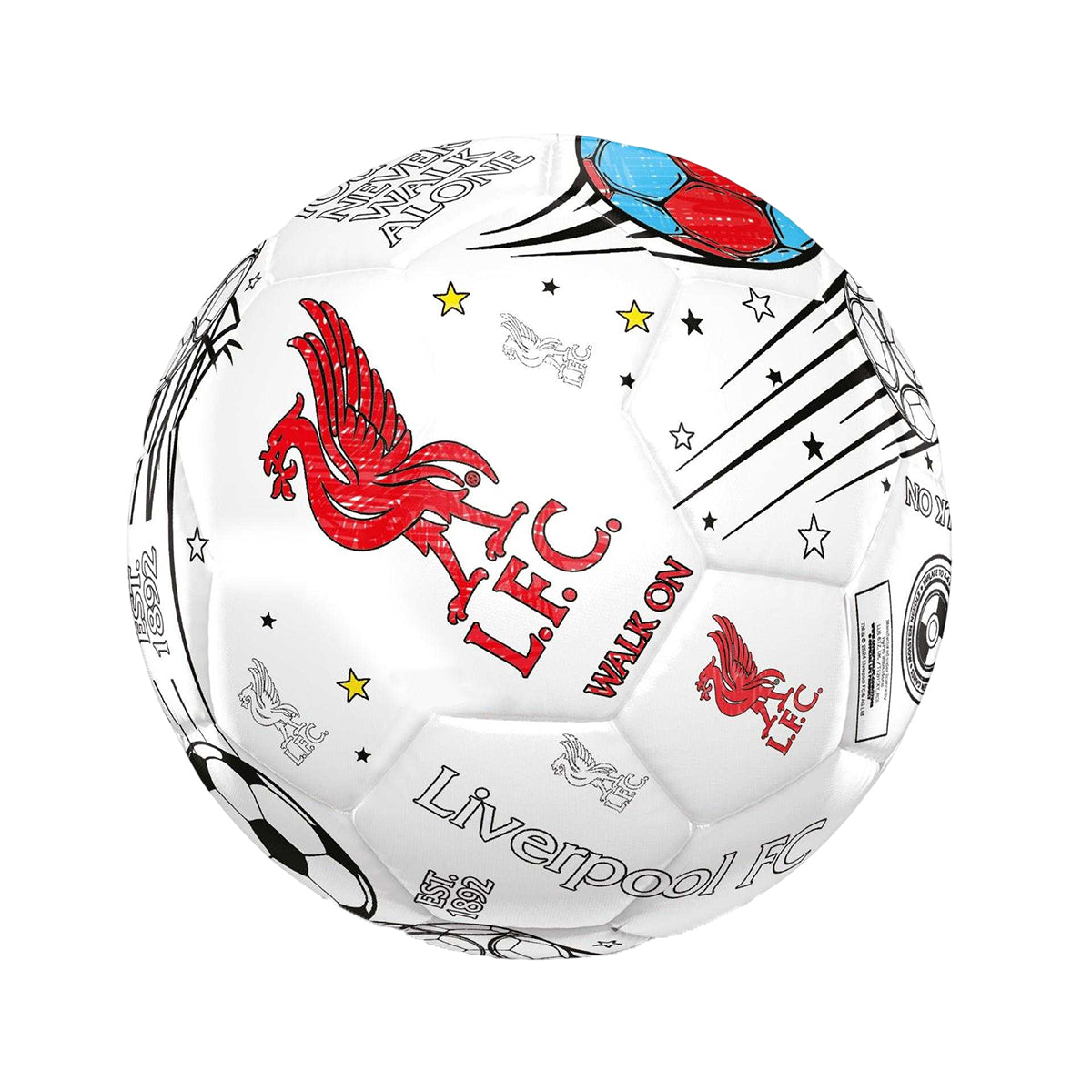 White-Multicoloured - Front - Liverpool FC Gift Set Set