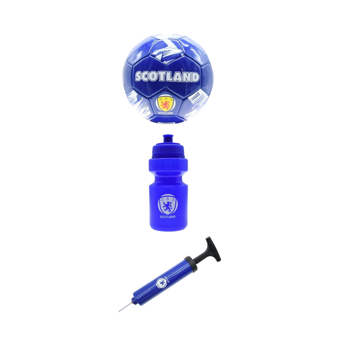 Blue - Front - Scotland FA Football Gift Set