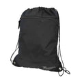 Black-Grey - Front - Precision Pro HX Drawstring Bag