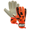 Orange-Black-Grey - Front - Precision Unisex Adult Fusion_X.3D Turf Goalkeeper Gloves