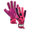 Pink-Black-Purple - Front - Precision Womens-Ladies Fusion_X.3D Negative Goalkeeper Gloves