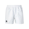 White - Front - Canterbury Mens Professional Cotton Rugby Shorts