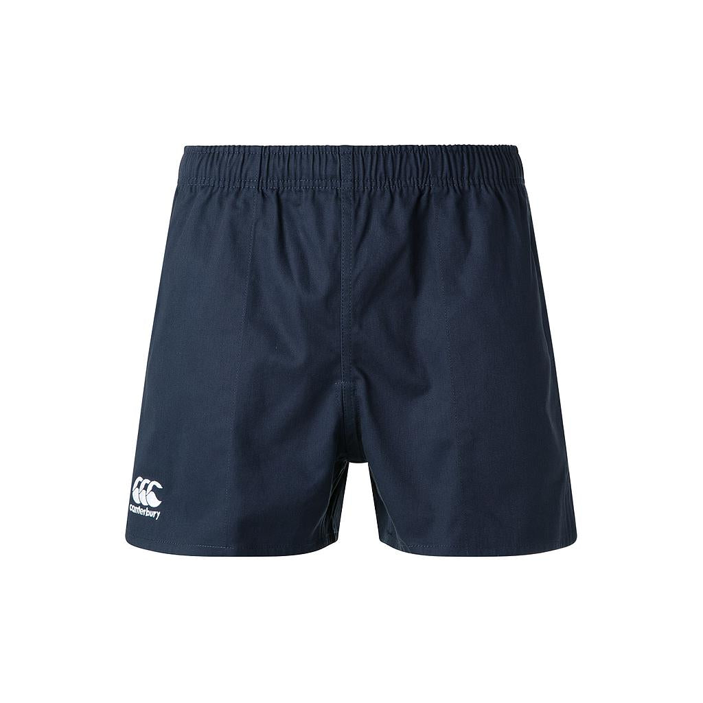 Navy - Front - Canterbury Mens Professional Cotton Rugby Shorts