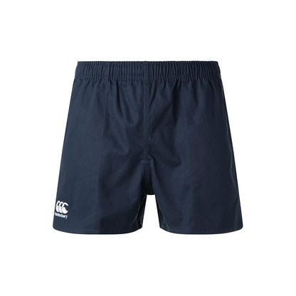 Navy - Front - Canterbury Mens Professional Cotton Rugby Shorts
