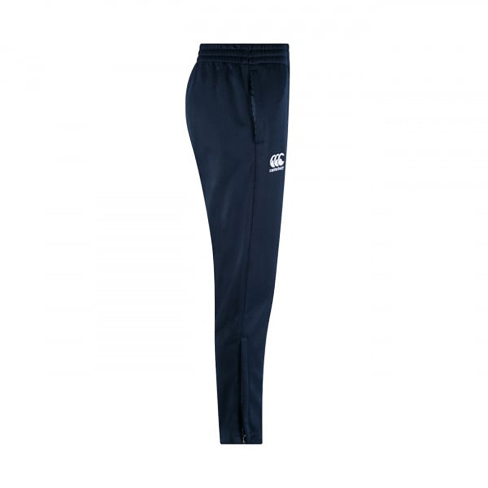 Navy - Side - Canterbury Mens Stretch Tapered Trousers