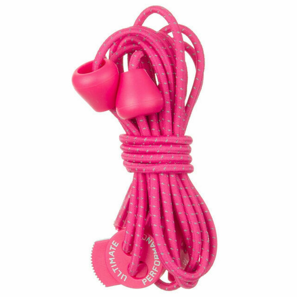 Hot Pink - Front - Ultimate Performance Elastic Shoe Laces