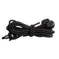 Black - Side - Ultimate Performance Elastic Shoe Laces