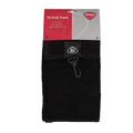 Black - Back - Masters Tri-Fold Golf Towel