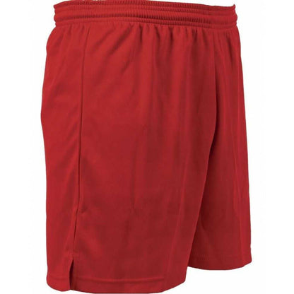 Red - Back - Precision Unisex Adult Madrid Shorts