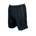 Black-White - Front - Precision Unisex Adult Mestalla Shorts