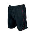 Black-Red - Front - Precision Unisex Adult Mestalla Shorts