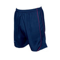 Navy-Red - Front - Precision Unisex Adult Mestalla Shorts