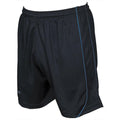Black-Azure - Front - Precision Unisex Adult Mestalla Shorts