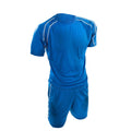 Royal Blue-White - Front - Precision Unisex Adult Lyon T-Shirt & Shorts Set