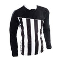 Black-White - Front - Precision Unisex Adult Valencia Football Shirt