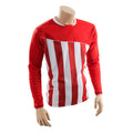 Red-White - Front - Precision Childrens-Kids Valencia Football Shirt