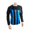 Black-Azure - Front - Precision Childrens-Kids Valencia Football Shirt
