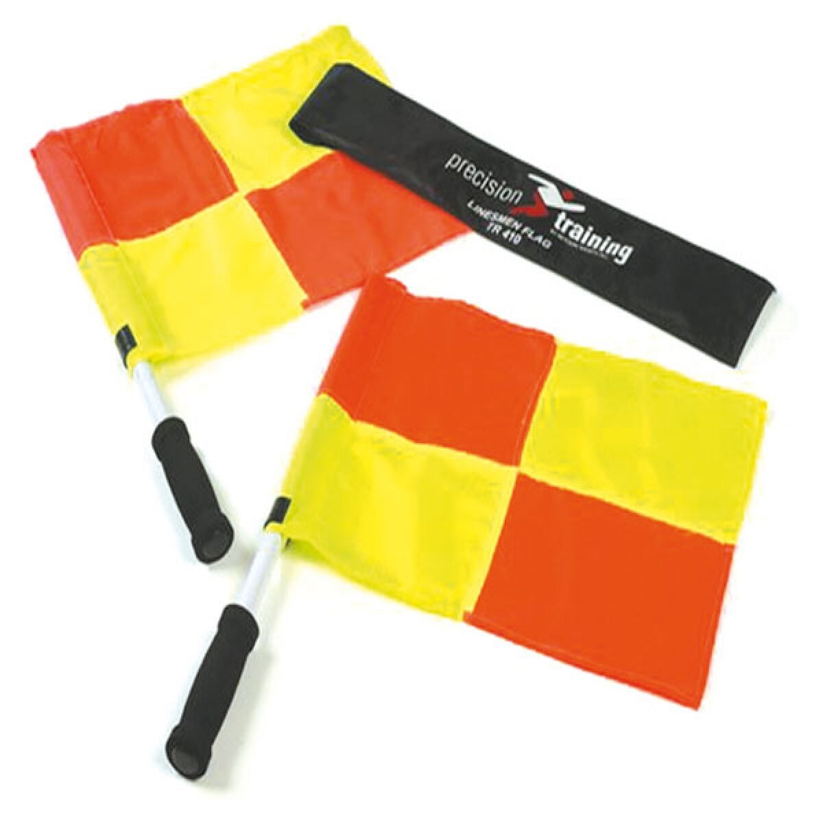 Yellow-Orange-Black - Front - Precision Linesman Flag Set