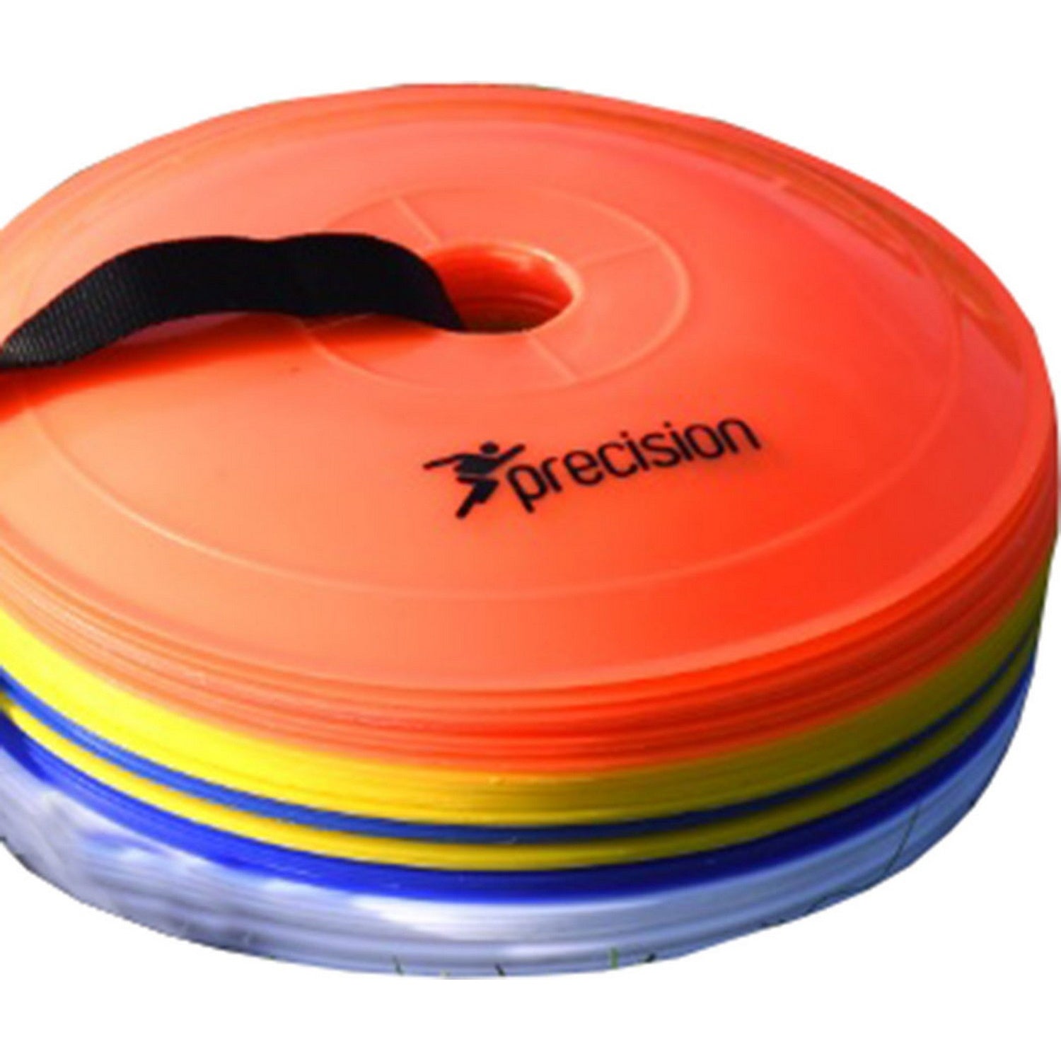 Multicoloured - Back - Precision Flat Markers (Pack Of 40)