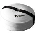 White - Front - Precision Flat Markers (Pack Of 40)