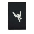 Black - Front - Precision Shin Guard Stays (Pack of 2)