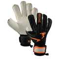 Black-White - Front - Precision Unisex Adult Fusion_X.3D Pro Goalkeeper Gloves