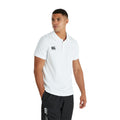 White - Side - Canterbury Mens Waimak Polo Shirt