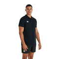 Black - Side - Canterbury Mens Waimak Polo Shirt