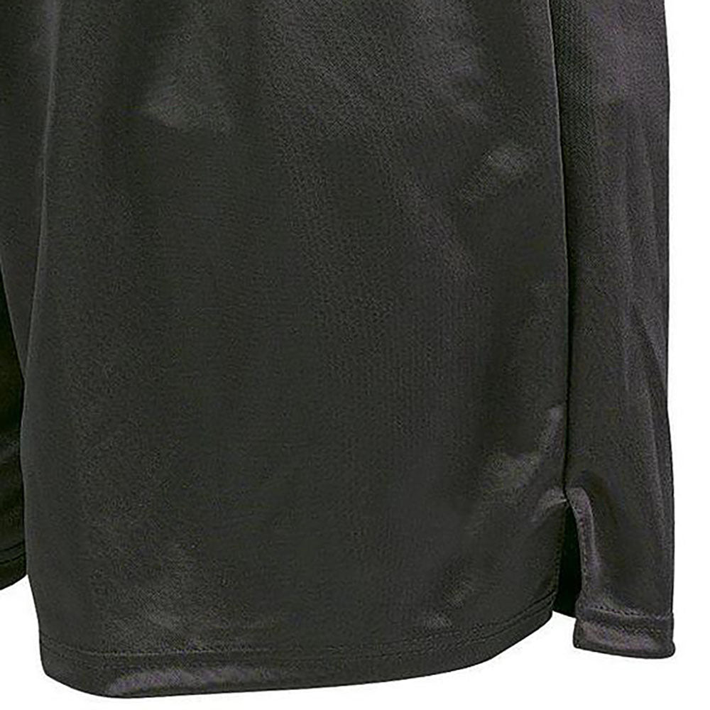 Black - Back - Precision Unisex Adult Plain Attack Shorts