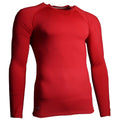 Red - Front - Precision Childrens-Kids Essential Baselayer Long-Sleeved Sports Shirt