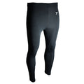 Black - Front - Precision Unisex Adult Essential Baselayer Sports Leggings