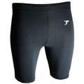 Black - Front - Precision Childrens-Kids Essential Baselayer Sports Shorts