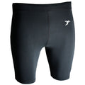 Black - Front - Precision Unisex Adult Essential Baselayer Sports Shorts
